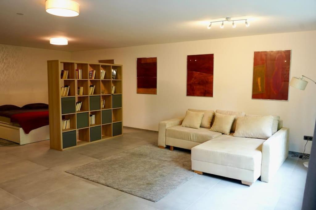 Helle Kellerwohnung Im Gruenen Mit Sauna Colonia Exterior foto